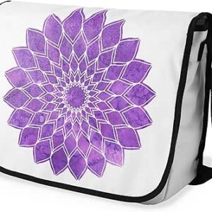 شنطة ماسنجر مدرسية مطبوعة رقمية بحزام اسود للبنات والاولاد من لو جاردين دو لين، شنطة ماسنجر للطلاب، شنط كتف مقاس 29 × 36 سم