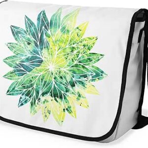 شنطة ماسنجر مدرسية مطبوعة رقمية بحزام اسود للبنات والاولاد من لو جاردين دو لين، شنطة ماسنجر للطلاب، شنط كتف مقاس 29 × 36 سم