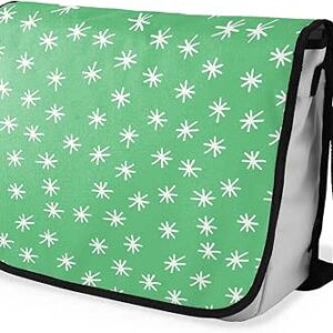 بوناميزون شنطة ماسنجر مدرسية مطبوعة رقميا مع حزام اسود للطلاب، شنطة كروس وشنطة ساعي، شنطة كتف للمدرسة، العودة الى المدرسة، المقاس: 29 × 36 سم