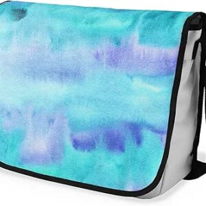 بوناميزون شنطة ماسنجر مدرسية مطبوعة رقميا مع حزام اسود للطلاب، شنطة كروس وشنطة ساعي، شنطة كتف للمدرسة، العودة الى المدرسة، المقاس: 29 × 36 سم