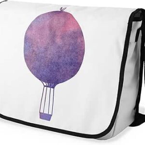 شنطة ماسنجر مدرسية مطبوعة رقمية بحزام اسود للبنات والاولاد من لو جاردين دو لين، شنطة ماسنجر للطلاب، شنط كتف مقاس 29 × 36 سم