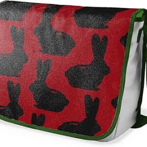 شنطة ماسنجر مدرسية مطبوعة رقميا مع احزمة كاكي للبنات والاولاد من لو جاردين دو لين، شنطة ماسنجر للطلاب، شنط كتف مقاس 29 × 36 سم