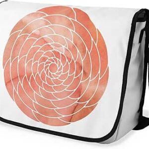 شنطة ماسنجر مدرسية مطبوعة رقمية بحزام اسود للبنات والاولاد من لو جاردين دو لين، شنطة ماسنجر للطلاب، شنط كتف مقاس 29 × 36 سم