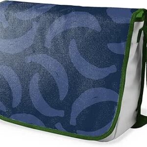 بوناميزون شنطة ماسنجر مدرسية مطبوعة رقميا مع حزام كاكي للطلاب، شنطة كروس وشنطة ساعي، شنطة كتف للمدرسة، العودة الى المدرسة، المقاس: 29 × 36 سم