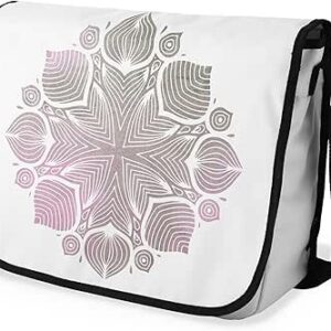 بوناميزون شنطة ماسنجر مدرسية مطبوعة رقميا مع حزام اسود للطلاب، شنطة كروس وشنطة ساعي، شنطة كتف للمدرسة، العودة الى المدرسة، المقاس: 29 × 36 سم