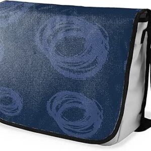 شنطة ماسنجر مدرسية مطبوعة رقمية بحزام اسود للبنات والاولاد من لو جاردين دو لين، شنطة ماسنجر للطلاب، شنط كتف مقاس 29 × 36 سم