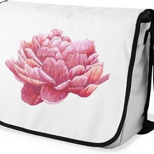 بوناميزون شنطة ماسنجر مدرسية مطبوعة رقميا مع حزام اسود للطلاب، شنطة كروس وشنطة ساعي، شنطة كتف للمدرسة، العودة الى المدرسة، المقاس: 29 × 36 سم