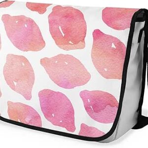 شنطة ماسنجر مدرسية مطبوعة رقمية بحزام اسود للبنات والاولاد من لو جاردين دو لين، شنطة ماسنجر للطلاب، شنط كتف مقاس 29 × 36 سم