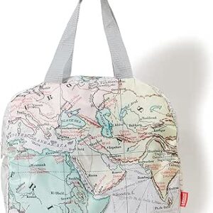 ليجامي شنطة سفر قابلة للطي، مطبوعة: خريطة، للجنسين - للبالغين