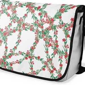 شنطة ماسنجر مدرسية مطبوعة رقمية بحزام اسود للبنات والاولاد من لو جاردين دو لين، شنطة ماسنجر للطلاب، شنط كتف مقاس 29 × 36 سم