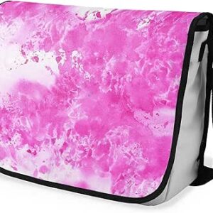 شنطة ماسنجر مدرسية مطبوعة رقمية بحزام اسود للبنات والاولاد من لو جاردين دو لين، شنطة ماسنجر للطلاب، شنط كتف مقاس 29 × 36 سم