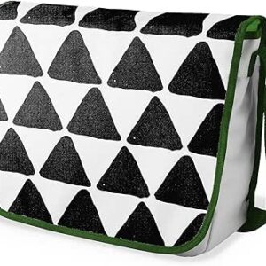 شنطة ماسنجر مدرسية مطبوعة رقميا مع احزمة كاكي للبنات والاولاد من لو جاردين دو لين، شنطة ماسنجر للطلاب، شنط كتف مقاس 29 × 36 سم