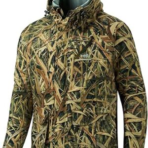 باسداش جاكيتات صيد السمك جيدة التهوية ومقاومة للماء مع قماش خارجي صامت للرجال والنساء في 7 مقاسات