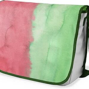 بوناميزون شنطة ماسنجر مدرسية مطبوعة رقميا مع حزام كاكي للطلاب، شنطة كروس وشنطة ساعي، شنطة كتف للمدرسة، العودة الى المدرسة، المقاس: 29 × 36 سم