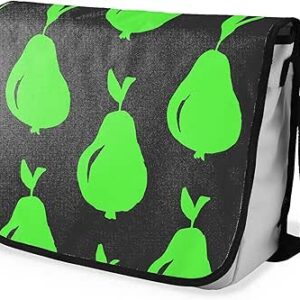 بوناميزون شنطة ماسنجر مدرسية مطبوعة رقميا مع حزام اسود للطلاب، شنطة كروس وشنطة ساعي، شنطة كتف للمدرسة، العودة الى المدرسة، المقاس: 29 × 36 سم