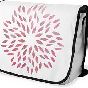 شنطة ماسنجر مدرسية مطبوعة رقمية بحزام اسود للبنات والاولاد من لو جاردين دو لين، شنطة ماسنجر للطلاب، شنط كتف مقاس 29 × 36 سم