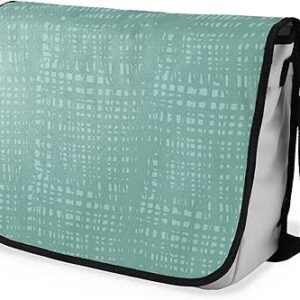 بوناميزون شنطة ماسنجر مدرسية مطبوعة رقميا مع حزام اسود للطلاب، شنطة كروس وشنطة ساعي، شنطة كتف للمدرسة، العودة الى المدرسة، المقاس: 29 × 36 سم