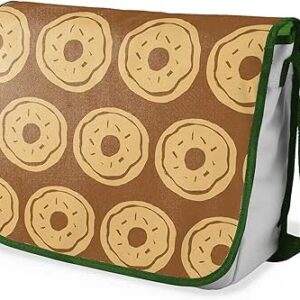 بوناميزون شنطة ماسنجر مدرسية مطبوعة رقميا مع حزام كاكي للطلاب، شنطة كروس وشنطة ساعي، شنطة كتف للمدرسة، العودة الى المدرسة، المقاس: 29 × 36 سم