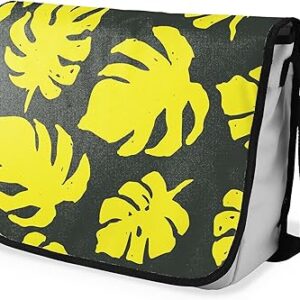 شنطة ماسنجر مدرسية مطبوعة رقمية بحزام اسود للبنات والاولاد من لو جاردين دو لين، شنطة ماسنجر للطلاب، شنط كتف مقاس 29 × 36 سم