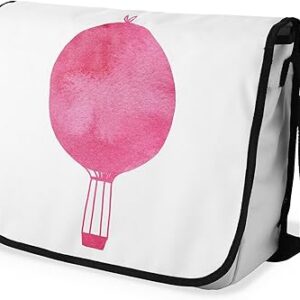 بوناميزون شنطة ماسنجر مدرسية مطبوعة رقميا مع حزام اسود للطلاب، شنطة كروس وشنطة ساعي، شنطة كتف للمدرسة، العودة الى المدرسة، المقاس: 29 × 36 سم