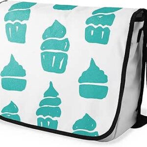 بوناميزون شنطة ماسنجر مدرسية مطبوعة رقميا مع حزام اسود للطلاب، شنطة كروس وشنطة ساعي، شنطة كتف للمدرسة، العودة الى المدرسة، المقاس: 29 × 36 سم