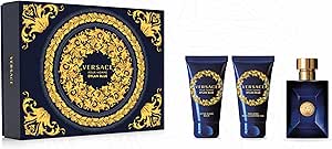 طقم هدية عطر ديلان بلو بور اوم او دي تواليت من فيرساتشي، 100 مل، للرجال