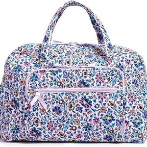 شنطة سفر ويكيندر من فيرا برادلي مصنوعة من القطن لعطلة نهاية الأسبوع