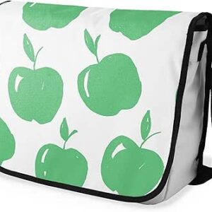 شنطة ماسنجر مدرسية مطبوعة رقمية بحزام اسود للبنات والاولاد من لو جاردين دو لين، شنطة ماسنجر للطلاب، شنط كتف مقاس 29 × 36 سم