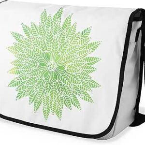 شنطة ماسنجر مدرسية مطبوعة رقمية بحزام اسود للبنات والاولاد من لو جاردين دو لين، شنطة ماسنجر للطلاب، شنط كتف مقاس 29 × 36 سم