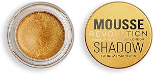 ظلال عيون موس من ميك اب ريفوليوشن، لون كريمي للخدود والعينين، تركيبة خفيفة الوزن، كريم الى بودرة، ذهبي، 4 غرام