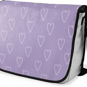 بوناميزون شنطة ماسنجر مدرسية مطبوعة رقميا مع حزام اسود للطلاب، شنطة كروس وشنطة ساعي، شنطة كتف للمدرسة، العودة الى المدرسة، المقاس: 29 × 36 سم