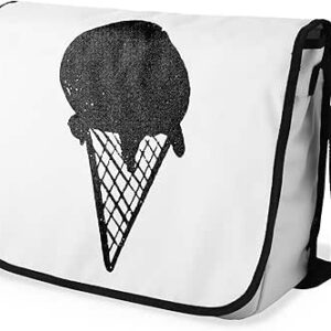 شنطة ماسنجر مدرسية مطبوعة رقمية بحزام اسود للبنات والاولاد من لو جاردين دو لين، شنطة ماسنجر للطلاب، شنط كتف مقاس 29 × 36 سم