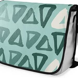 بوناميزون شنطة ماسنجر مدرسية مطبوعة رقميا مع حزام اسود للطلاب، شنطة كروس وشنطة ساعي، شنطة كتف للمدرسة، العودة الى المدرسة، المقاس: 29 × 36 سم