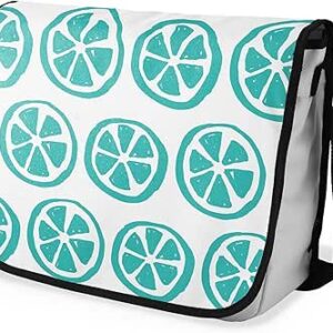 شنطة ماسنجر مدرسية مطبوعة رقمية بحزام اسود للبنات والاولاد من لو جاردين دو لين، شنطة ماسنجر للطلاب، شنط كتف مقاس 29 × 36 سم