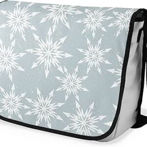 بوناميزون شنطة ماسنجر مدرسية مطبوعة رقميا مع حزام اسود للطلاب، شنطة كروس وشنطة ساعي، شنطة كتف للمدرسة، العودة الى المدرسة، المقاس: 29 × 36 سم