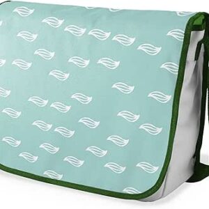 بوناميزون شنطة ماسنجر مدرسية مطبوعة رقميا مع حزام كاكي للطلاب، شنطة كروس وشنطة ساعي، شنطة كتف للمدرسة، العودة الى المدرسة، المقاس: 29 × 36 سم