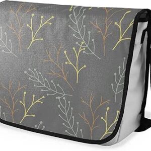 شنطة ماسنجر مدرسية مطبوعة رقمية بحزام اسود للبنات والاولاد من لو جاردين دو لين، شنطة ماسنجر للطلاب، شنط كتف مقاس 29 × 36 سم