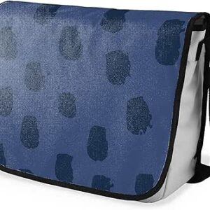 شنطة ماسنجر مدرسية مطبوعة رقمية بحزام اسود للبنات والاولاد من لو جاردين دو لين، شنطة ماسنجر للطلاب، شنط كتف مقاس 29 × 36 سم