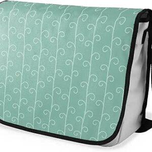 حقيبة ماسنجر مدرسية مطبوعة بطباعة رقمية مع حزام أسود للبنات والأولاد، حقيبة ماسنجر للطلاب والعودة إلى المدرسة، حقائب ماسنجر للطلاب، حقائب كتف، مقاس 29 × 36 سم