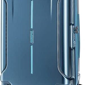 اميركان توريستر شنطة سفر كبيرة صلبة بعجلات من تكنوم، لون ازرق، 86 سم، بولي كربونات (PC)