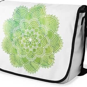 شنطة ماسنجر مدرسية مطبوعة رقمية بحزام اسود للبنات والاولاد من لو جاردين دو لين، شنطة ماسنجر للطلاب، شنط كتف مقاس 29 × 36 سم