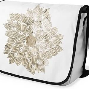 بوناميزون شنطة ماسنجر مدرسية مطبوعة رقميا مع حزام اسود للطلاب، شنطة كروس وشنطة ساعي، شنطة كتف للمدرسة، العودة الى المدرسة، المقاس: 29 × 36 سم