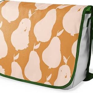 شنطة ماسنجر مدرسية مطبوعة رقميا مع احزمة كاكي للبنات والاولاد من لو جاردين دو لين، شنطة ماسنجر للطلاب، شنط كتف مقاس 29 × 36 سم