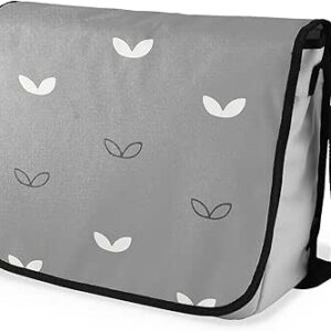 بوناميزون شنطة ماسنجر مدرسية مطبوعة رقميا مع حزام اسود للطلاب، شنطة كروس وشنطة ساعي، شنطة كتف للمدرسة، العودة الى المدرسة، المقاس: 29 × 36 سم