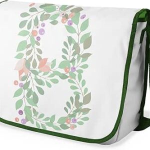 شنطة ماسنجر مدرسية مطبوعة رقميا مع احزمة كاكي للبنات والاولاد من لو جاردين دو لين، شنطة ماسنجر للطلاب، شنط كتف مقاس 29 × 36 سم