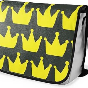 شنطة ماسنجر مدرسية مطبوعة رقمية بحزام اسود للبنات والاولاد من لو جاردين دو لين، شنطة ماسنجر للطلاب، شنط كتف مقاس 29 × 36 سم