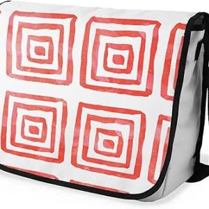 بوناميزون شنطة ماسنجر مدرسية مطبوعة رقميا مع حزام اسود للطلاب، شنطة كروس وشنطة ساعي، شنطة كتف للمدرسة، العودة الى المدرسة، المقاس: 29 × 36 سم