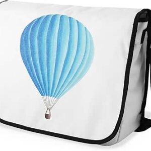 بوناميزون شنطة ماسنجر مدرسية مطبوعة رقميا مع حزام اسود للطلاب، شنطة كروس وشنطة ساعي، شنطة كتف للمدرسة، العودة الى المدرسة، المقاس: 29 × 36 سم