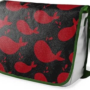 شنطة ماسنجر مدرسية مطبوعة رقميا مع احزمة كاكي للبنات والاولاد من لو جاردين دو لين، شنطة ماسنجر للطلاب، شنط كتف مقاس 29 × 36 سم