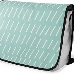 شنطة ماسنجر مدرسية مطبوعة رقمية بحزام اسود للبنات والاولاد من لو جاردين دو لين، شنطة ماسنجر للطلاب، شنط كتف مقاس 29 × 36 سم